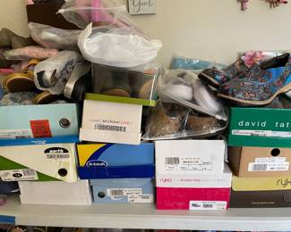 Lots of new shoes