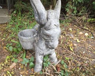 Cement donkey
