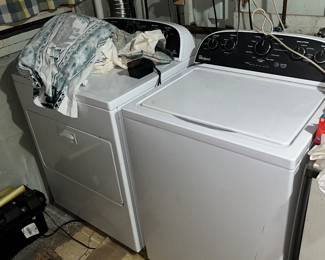 Washer and dryer