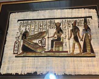 Papyrus art work