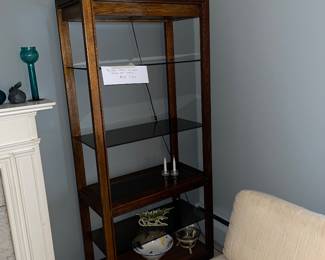Glass shelved