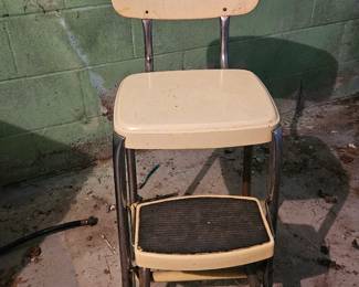 Vintage step stool.