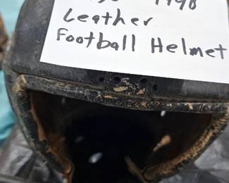 VINTAGE FOOTBALL HELMET