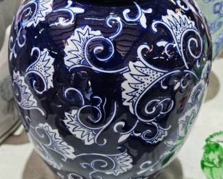 BLUE AND WHITE VASE