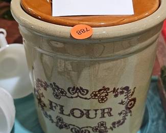 MONMOUTH POTTERY CANISTER