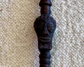 Carved African Tribal Walking Stick