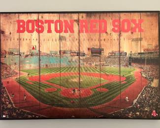 Boston Red Sox Stretched Canvas Artwork