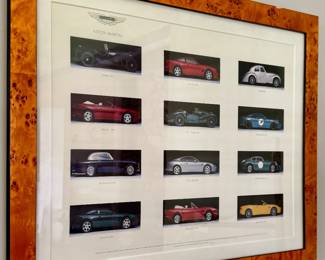 Aston Martin Signed & Numbered Lithograph