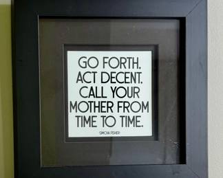 Simcha Fisher Framed Quote