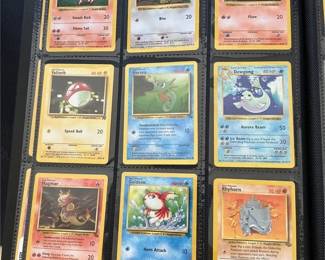 Pokémon TCG Binder — Base Set, Jungle, Fossil & Team Rocket