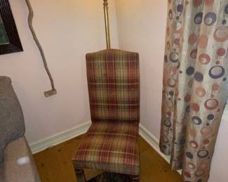 Upholstered Straight Chair #1