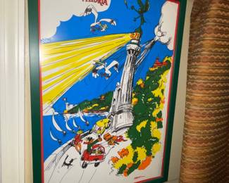 Italian Tea Towel Art #3