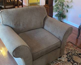 Overstuffed Arm Chair