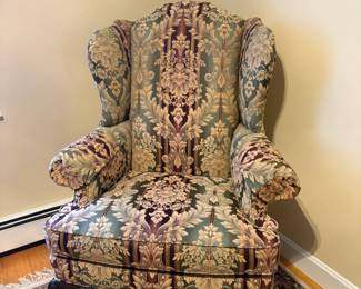 Study wing chair