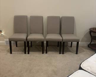 4 Parsons Chairs