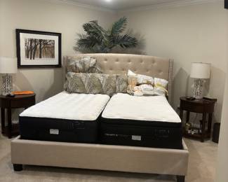 Stearns & Foster split King Bed
