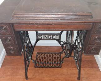 vintage sewing machine