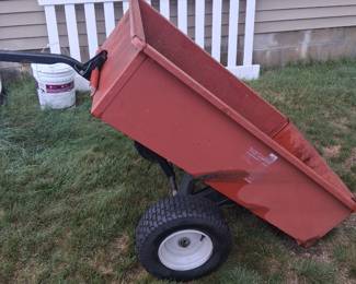garden dump cart