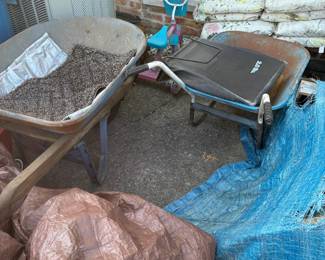 wheelbarrows