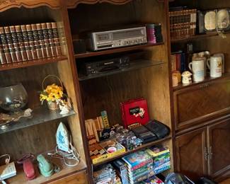 bookshelves