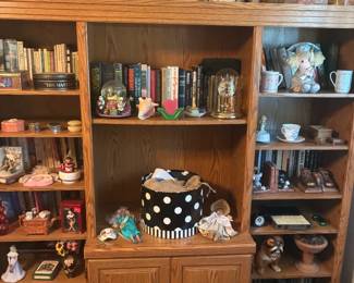 bookshelves