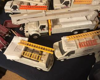 Comed and Ameritech trucks