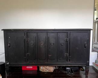 Vintage wooden sideboard