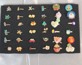 COSTUME RINGS - 3 FOR $18 - $25 OR BEST REASONABLE OFFER