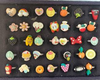 COSTUME RINGS - 3 FOR $18 OR BEST REASONABLE OFFER