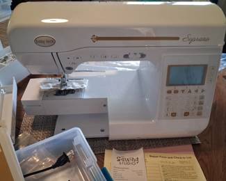 BABYLOCK SOPRANO SEWING/QUILTING MACHINE - recently serviced and everything included