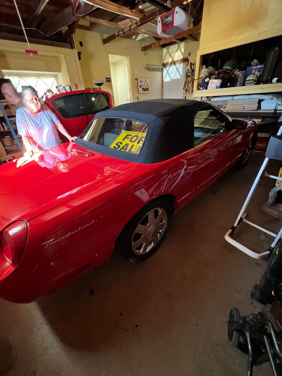 2002 Thunderbird Convertible! With a hard too