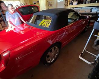 2002 Thunderbird Convertible! With a hard too