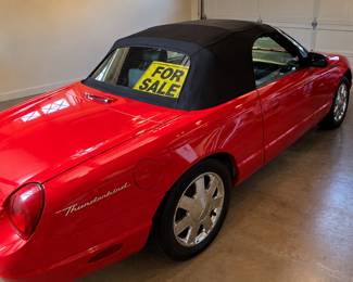 2002 Thunderbird Convertible! With a hard top 67,000 miles