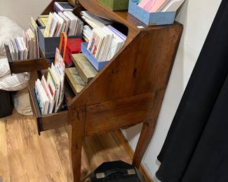 Gorgeous Antique Welsh or Irish desk - small size.