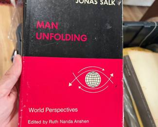 First edition Man Unfolding Inscribed