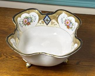 077 noritakeporcelainfootedbowlwithflor