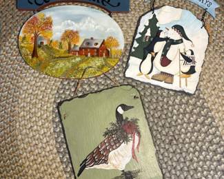 173 decorativepaintedslatewallplaquesco