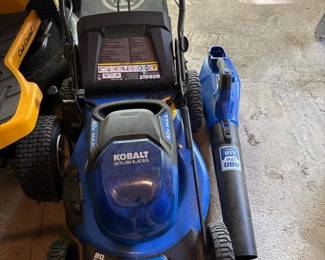 238 kobalt40vmaxbrushlesslawnmowerand