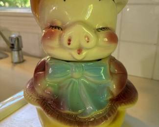 025 vintagepigcookiejar