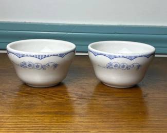 080 pairbluefloralusastonewarecustardb