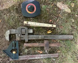 278 assortedvintagehandtoolstapewrench