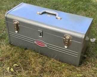 293 vintagecraftsmanmetaltoolboxwithrem
