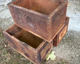 277 vintagewoodenboxeswithdovetailjoint