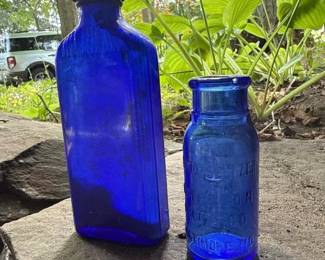 229 cobaltbluebottlesincludingbromoselt