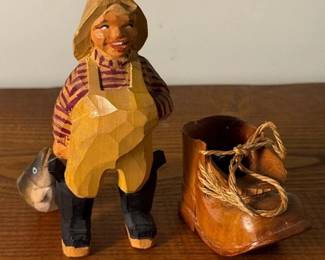 167 handcarvedfolkartfishermanfigurean