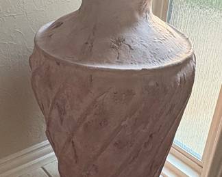 Large Amphora-Style Terracotta Floor Vase