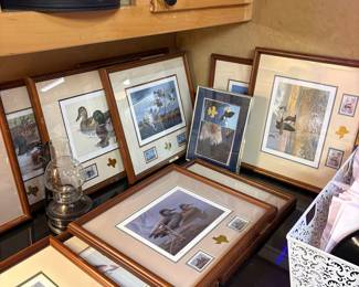 Texas Duck Stamp Print Collection Signed/Numbered with paperwork.