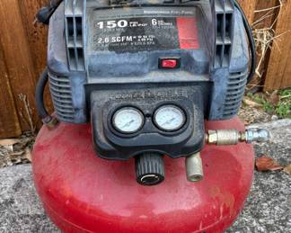 Porter-Cable C2002 Pancake Air Compressor with 13-Piece Accessory Kit