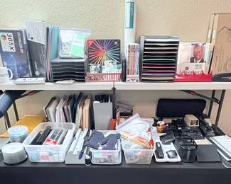 Estate Sale Assorted Office Supplies