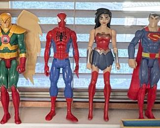 Assorted Action Figures and Children's Toys Lot